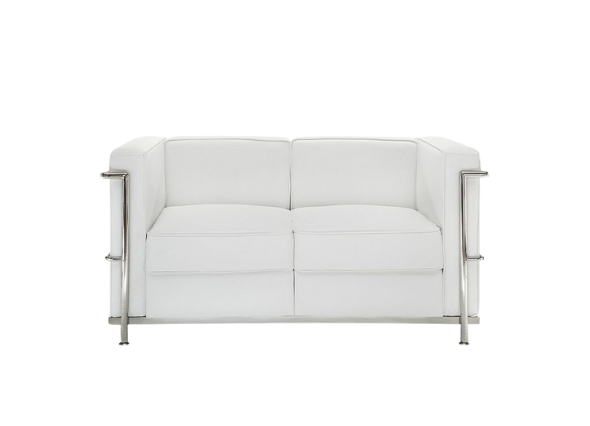 Диван Chrome двухместный белый