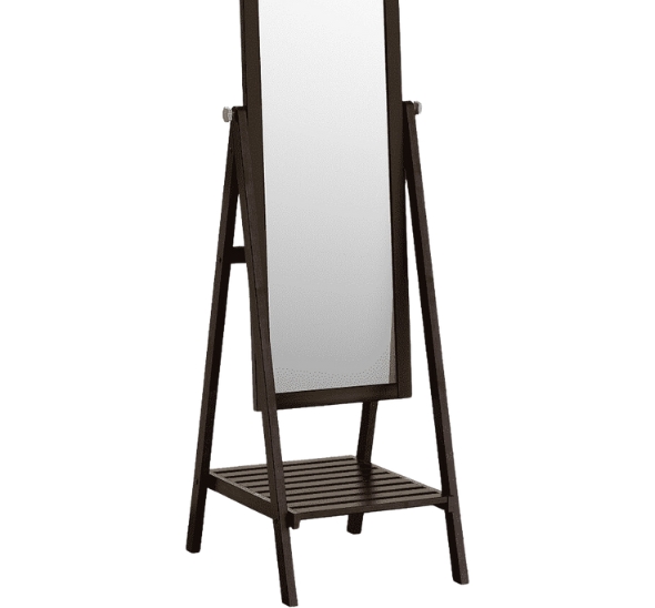 Зеркало из дерева коричневое Гарден