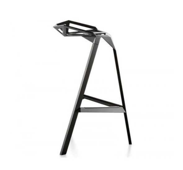 Стул барный One Black