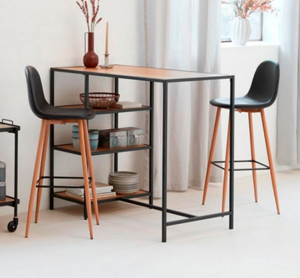 Стул барный Jonstrup чёрный