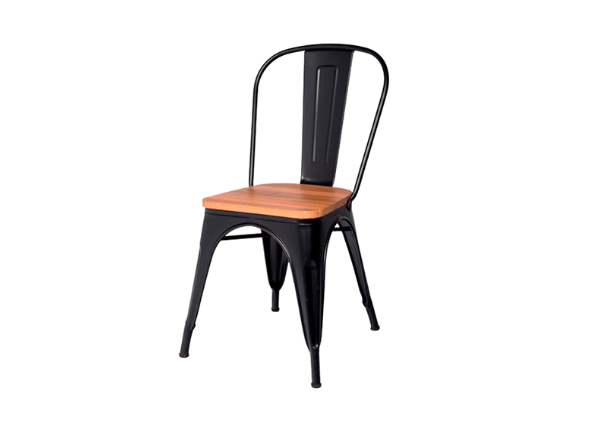 Стул Tolix чёрный