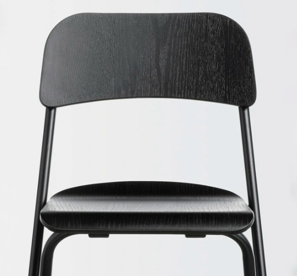 Стул барный складной Франклин чёрный