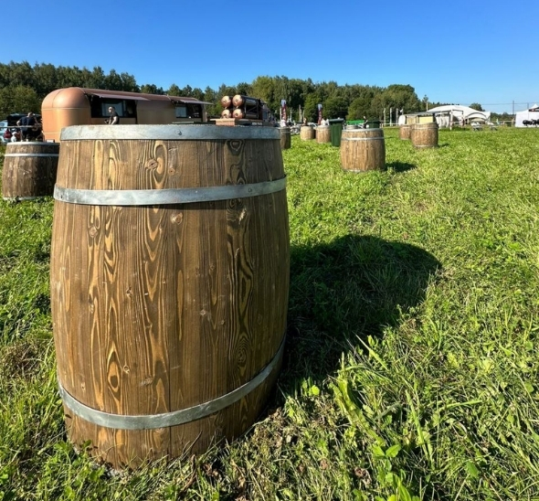 Деревянная бочка