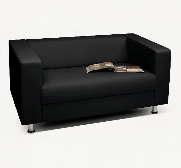 Диван двухместный Erwin Black