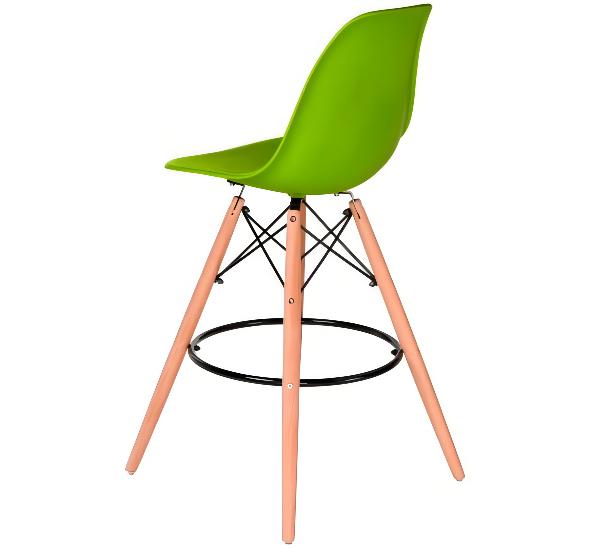 Стул барный Eames зеленый