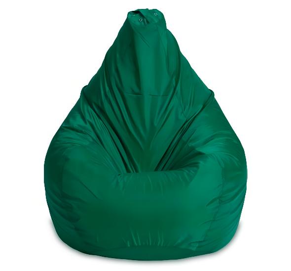 Пуф кресло-мешок темно-зеленый