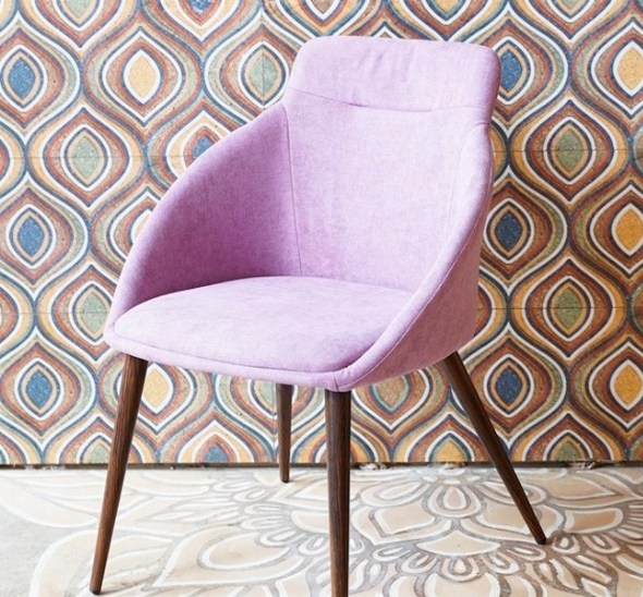 Кресло Mia Сиреневое