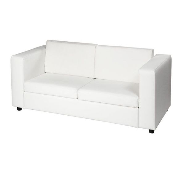 Диван Cyber двухместный белый
