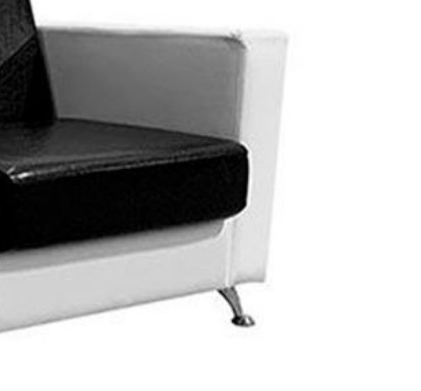 Диван Cube двухместный черный