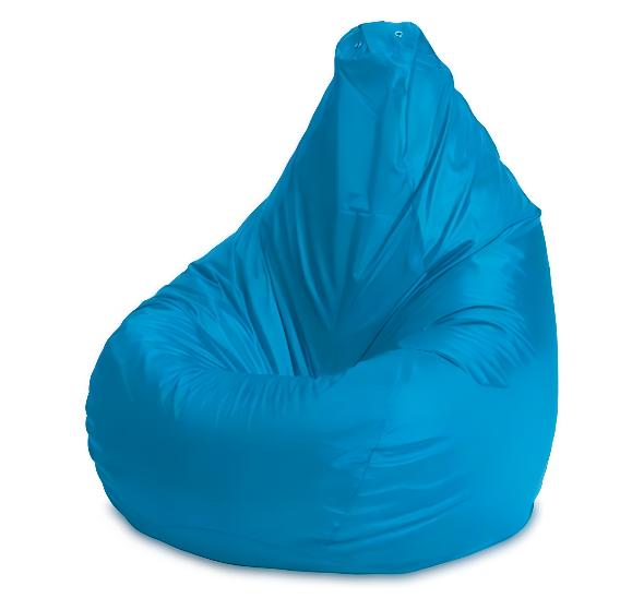 Пуф кресло-мешок голубой