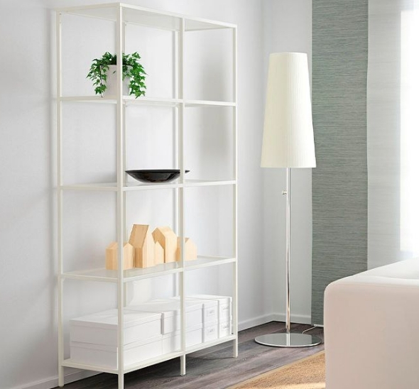 Стеллаж White Glass