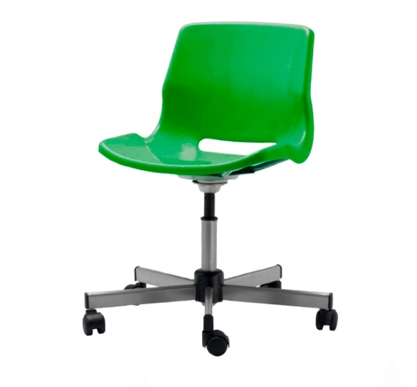Стул пластиковый Snille зелёный