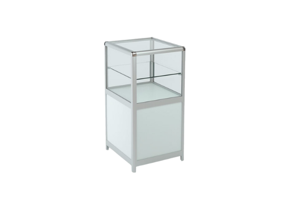 Витрина-подиум белая