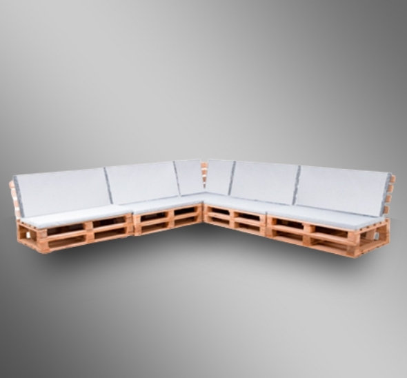 Диван модульный из паллет