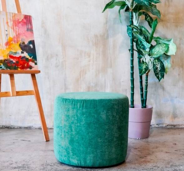 Пуфик Овал Изумруд