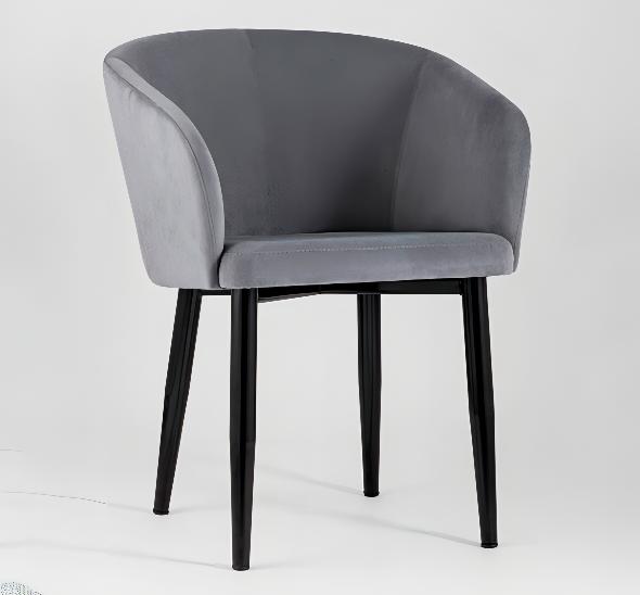 Стул с подлокотниками Ральф серый