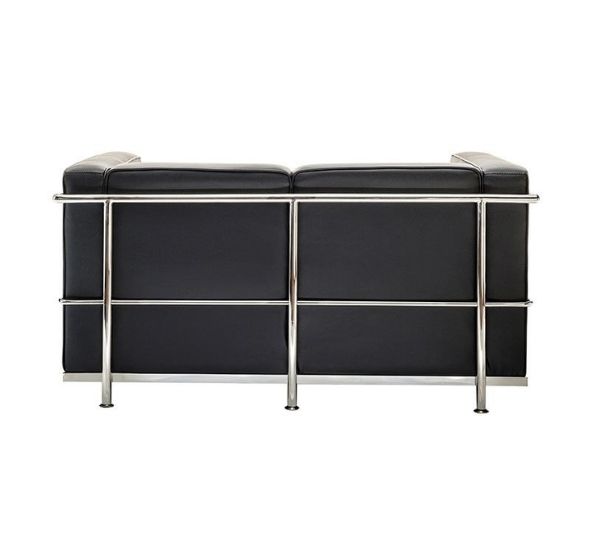 Диван Chrome двухместный черный