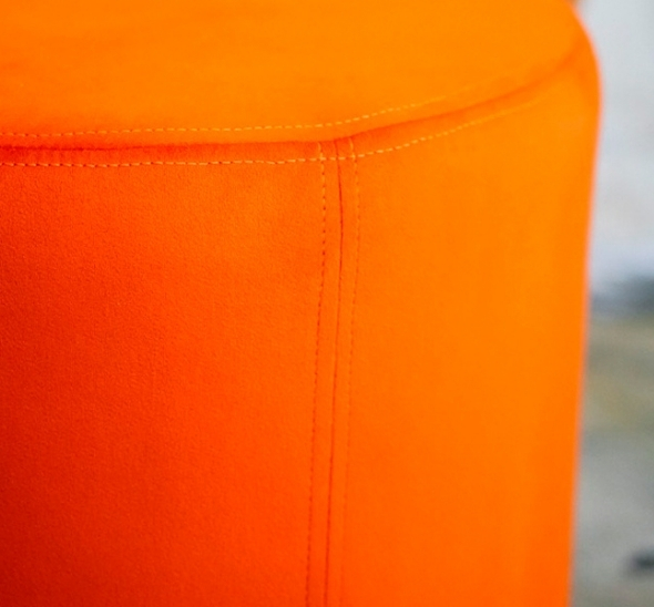 Пуфик круглый Оранжевый