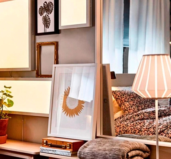 Зеркало настенное 97х40 см