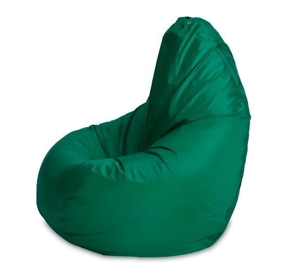 Пуф кресло-мешок темно-зеленый