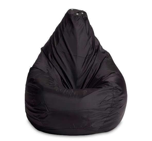 Пуф кресло-мешок черный