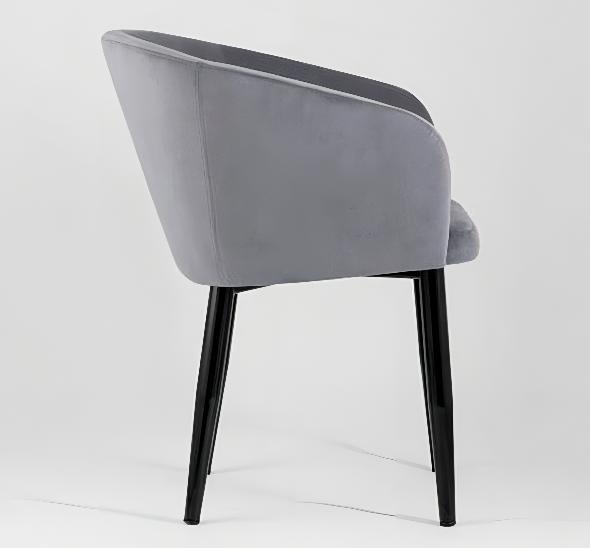 Стул с подлокотниками Ральф серый