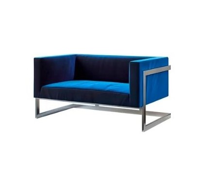 Диван Andrian Silver Blue