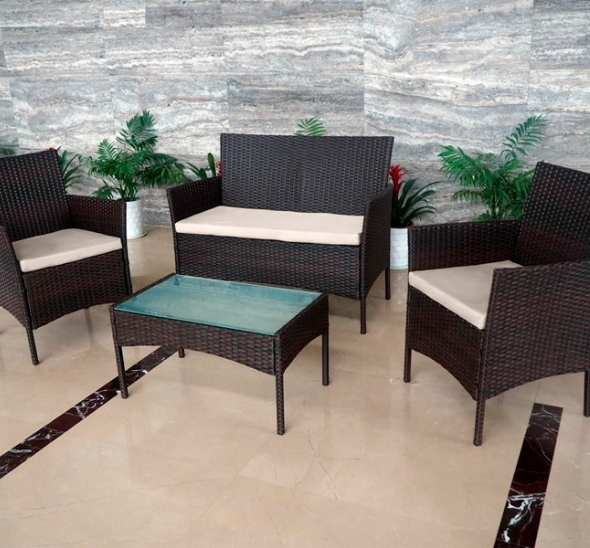 Диван из ротанга Кения