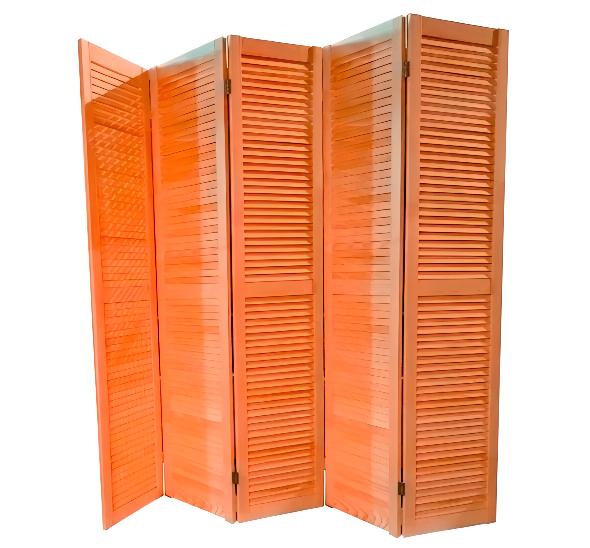 Ширма коричневое дерево