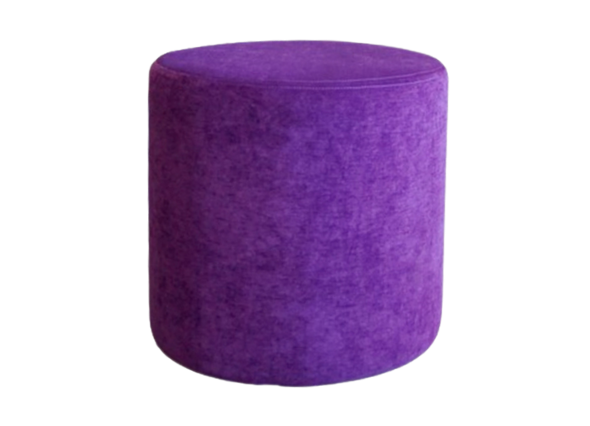 Пуфик круглый Пурпурный
