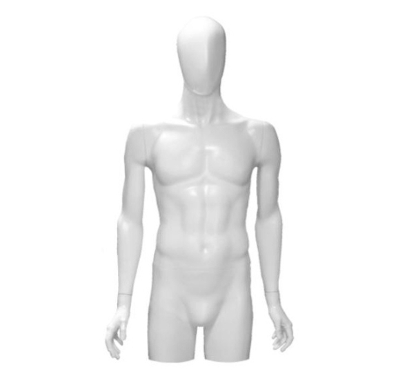 Торс мужской удлинённый с головой