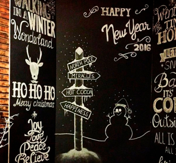 Ширма с поверхностью для мела