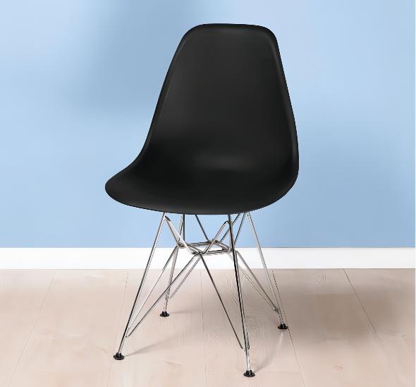 Стул Eames металл черный