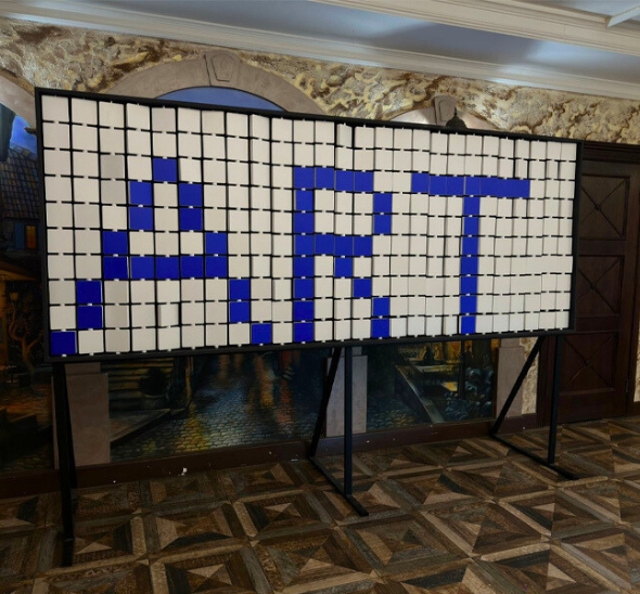 Арт объект Поле чудес