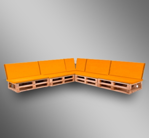 Диван модульный из паллет