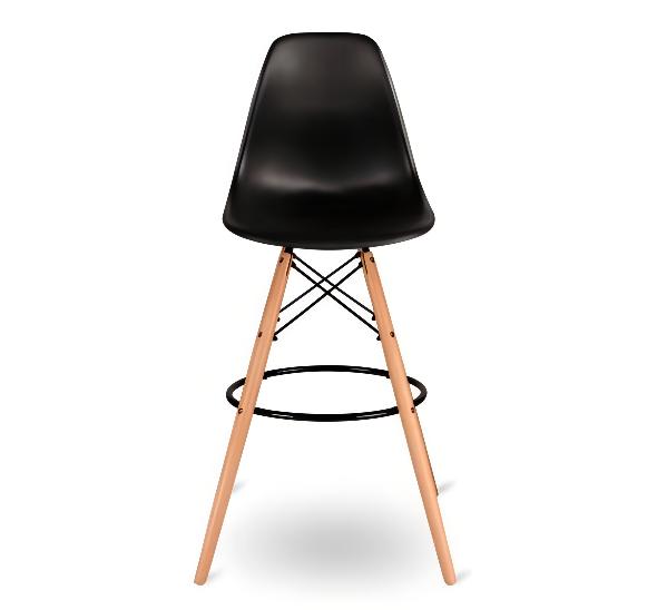 Стул барный Eames черный