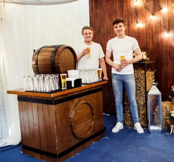 Пивная барная стойка