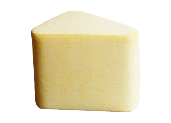 Пуфик треугольный Лимонный