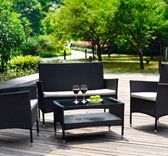 Журнальный стол Kenya, ротанг