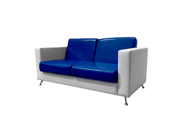 Диван Cube двухместный синий