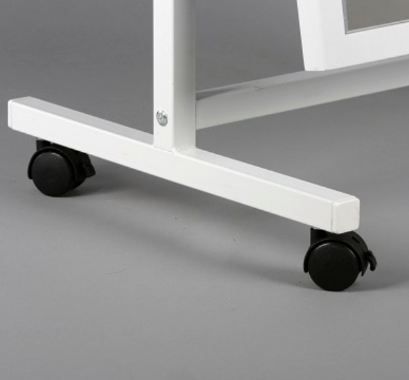 Зеркало напольное белое