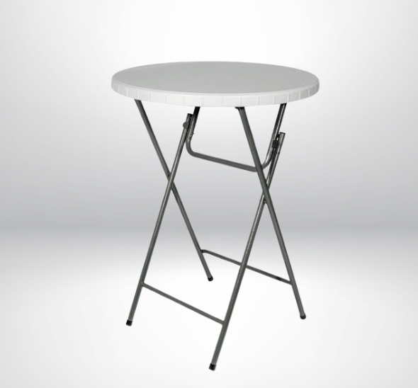 Стол коктейльный пластиковый 80х110