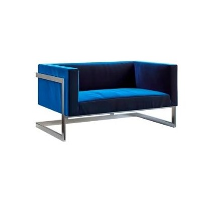 Диван Andrian Silver Blue