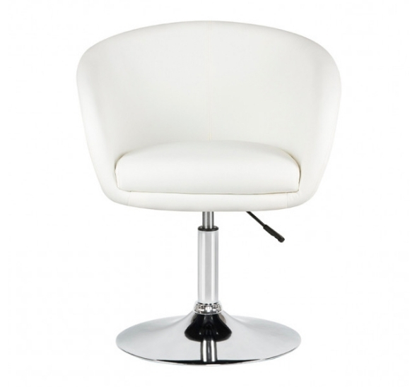 Стул барный Edisson белый