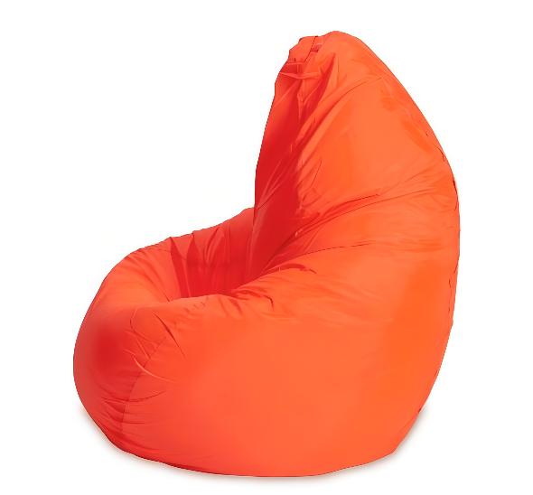 Пуф кресло-мешок оранжевый