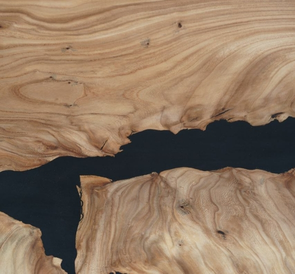 Журнальный стол со столешницей из слэба