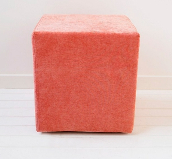 Пуфик Куб Терракот