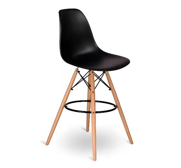 Стул барный Eames черный