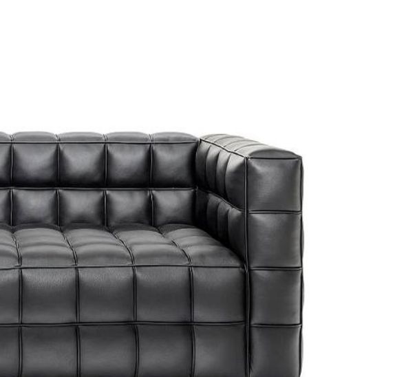 Диван Modern Kubus двухместный черный