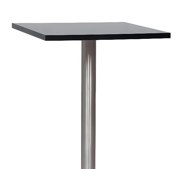 Стол коктейльный Quadratic 60х60 черный